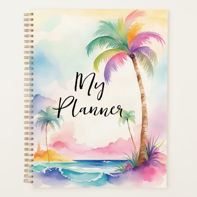 Agenda Palmeras acuáticas (Anverso)