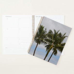 Agenda Palmeras de Kauai (foto tomada por mí)