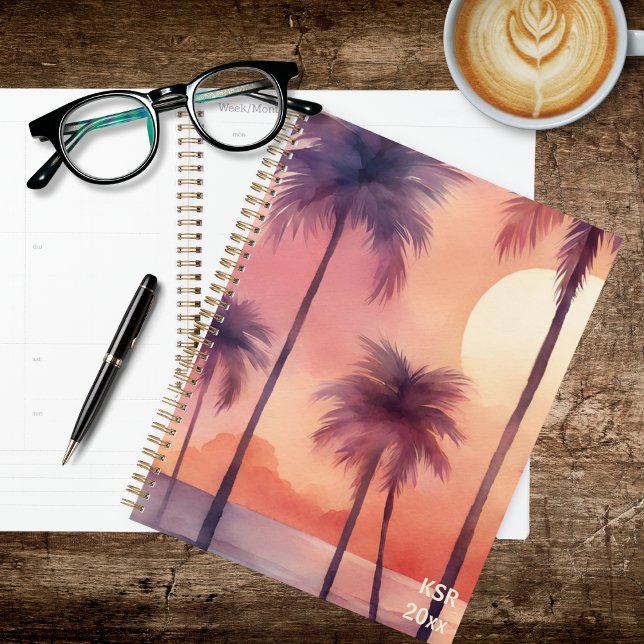Agenda Palmeras Tropicales al Atardecer (Subido por el creador)