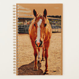 Agenda Palomino Horse Daily Planner