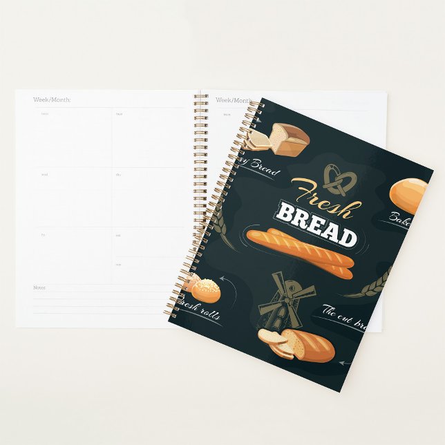 Agenda Panadería de pan de artesano fresco Loaf Rolls Bag (Subido por el creador)