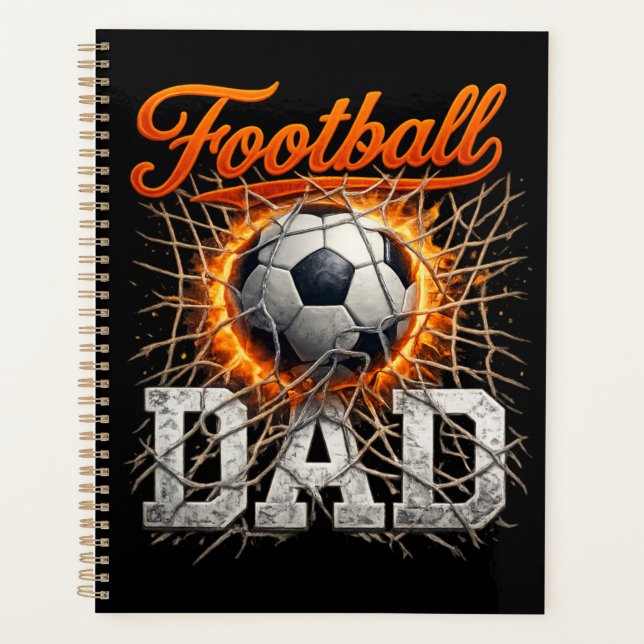 Agenda papá de fútbol (Anverso)
