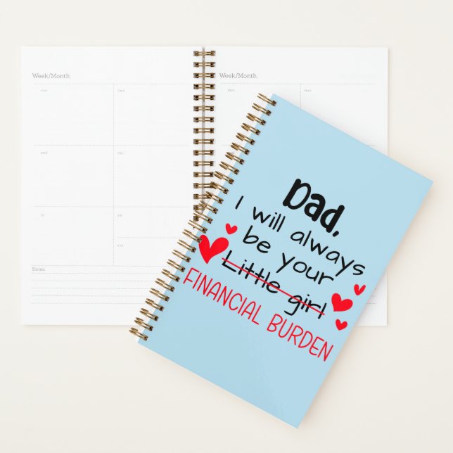 Agenda Papá, Siempre Seré Tu Niña, Financiera (Demostración)