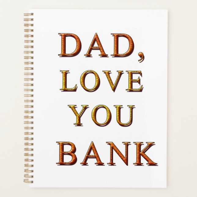 AGENDA PAPÁ, TE AMO BANCO 2 (Anverso)