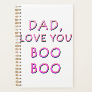 AGENDA PAPÁ, TE AMO BOO 2