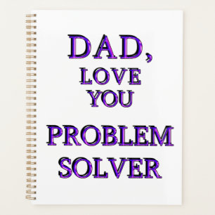 AGENDA PAPÁ, TE AMO PROBLEMA SOLVER 2