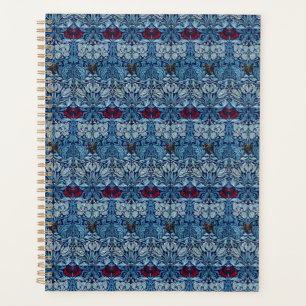 Agenda Papel pintado de tulipán y rosa azul marino de Wil