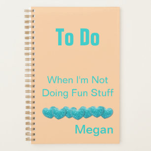 Agenda Para Hacer Corazones y Amor - No Cosas Divertidas