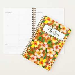 Agenda Paradiso Calido Tangerine Floral