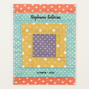 Agenda Parche de Quilting Personalizado 2022