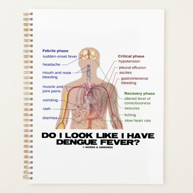 Agenda ¿Parece que Tengo Dengue? (Anatomía) (Anverso)