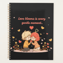 Pareja de anime romántico lindo - Momento de amor