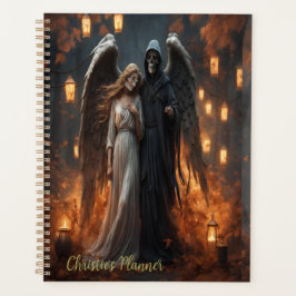 Agenda Pareja esquelética, ángel oscuro