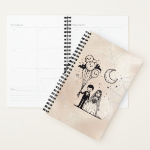 Agenda Pareja pequeña y fantasmal