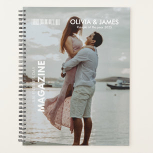 Agenda Pareja portada regalo día de San Valentín foto