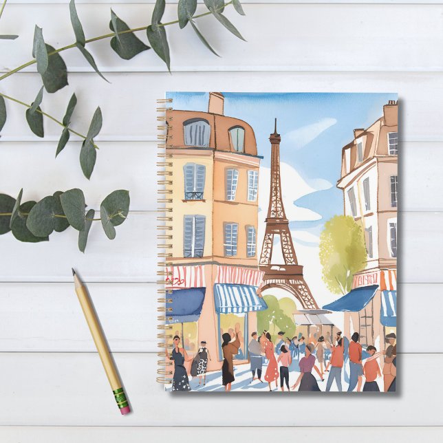 Agenda París Francia Torre Eiffel | Acuarela Europa (Subido por el creador)