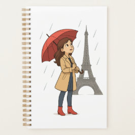 Agenda Parisian Wonder" – Dziewczyna z parasolką pod Wież