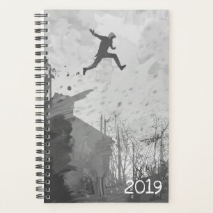 Agenda Parkour Urban Free Running Freestyling Black White
