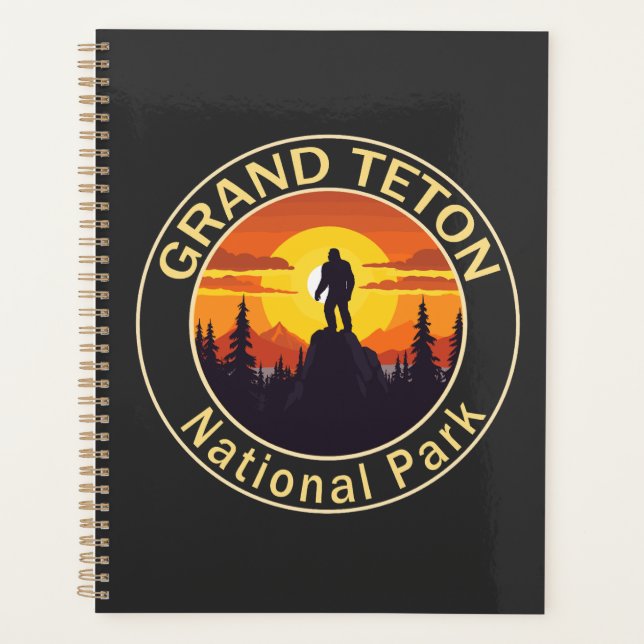 Agenda Parque Nacional Grand Teton Bigfoot (Anverso)