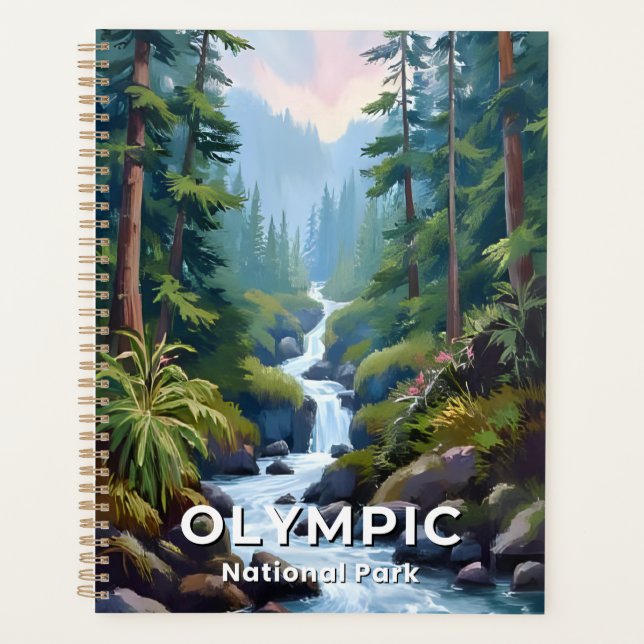Agenda Parque nacional Olímpico | Viajes de Washington (Anverso)