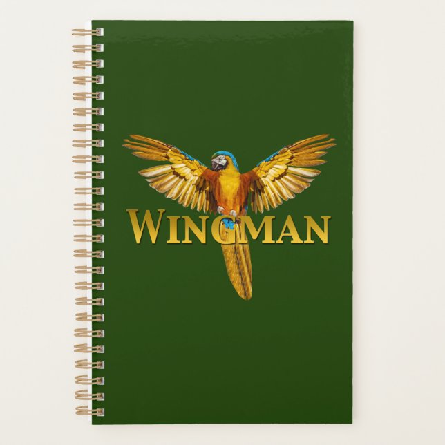 Agenda Parrot Wingman (Anverso)