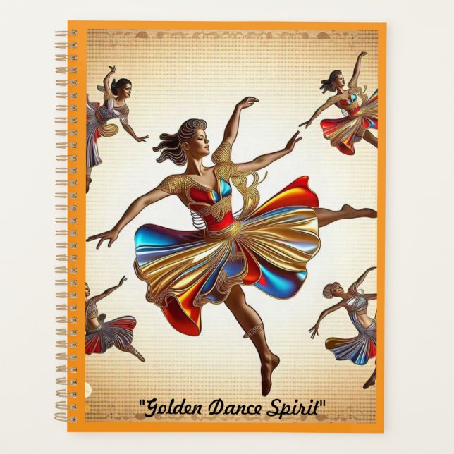 Agenda "Pasos Inspiradores de baile" (Anverso)