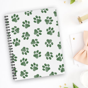 Agenda Pasta de perro, garras de perro, patas verdes