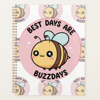 Agenda Pastel Bee Journal – Minimal Aesthetic Notebook