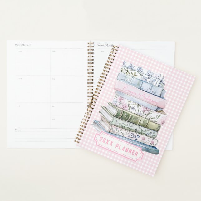 Agenda Pastel Books | Literature Subject (Demostración)