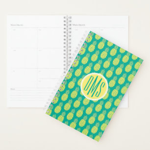 Agenda Pastel de piñas Monograma