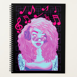 Agenda Pastel Gótico Music Lover