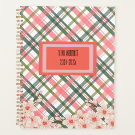 Agenda Pastel Spring Floral Daily-Weekly Planner