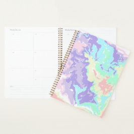 Agenda Pasteles de acuarela de unicornio