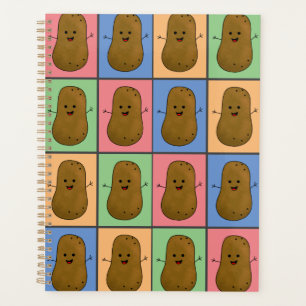 Agenda Patata de estilo Pop Art