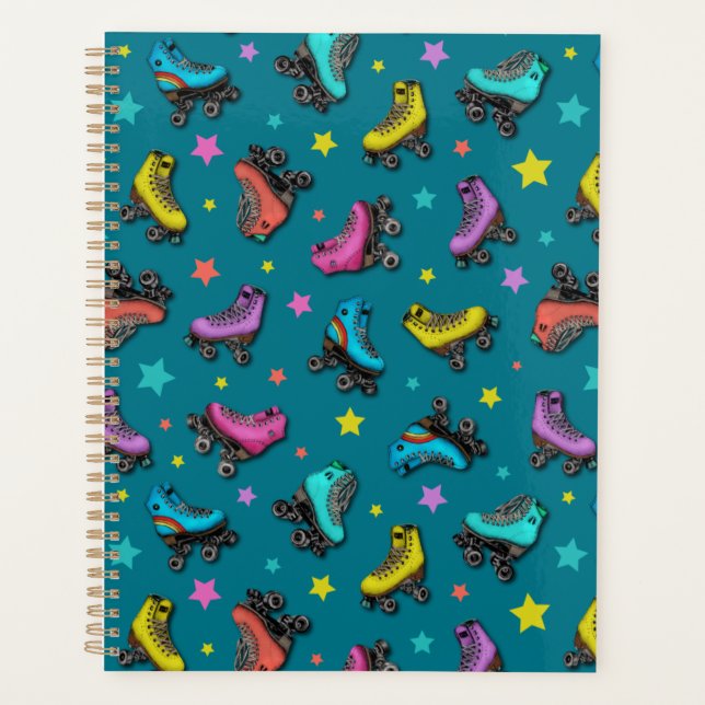 Agenda Patines y Estrellas Retro (Anverso)