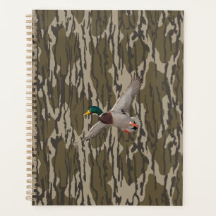 Agenda Pato Silbón Fondo Camuflaje Temporada de Caza