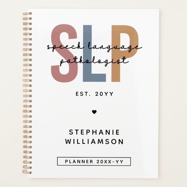 Agenda Patólogo del lenguaje del lenguaje del lenguaje de (Anverso)