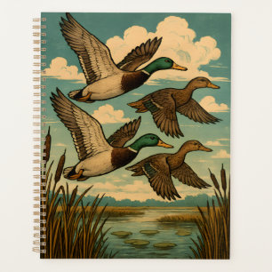 Agenda Patos Silbones en Vuelo Arte de Fauna