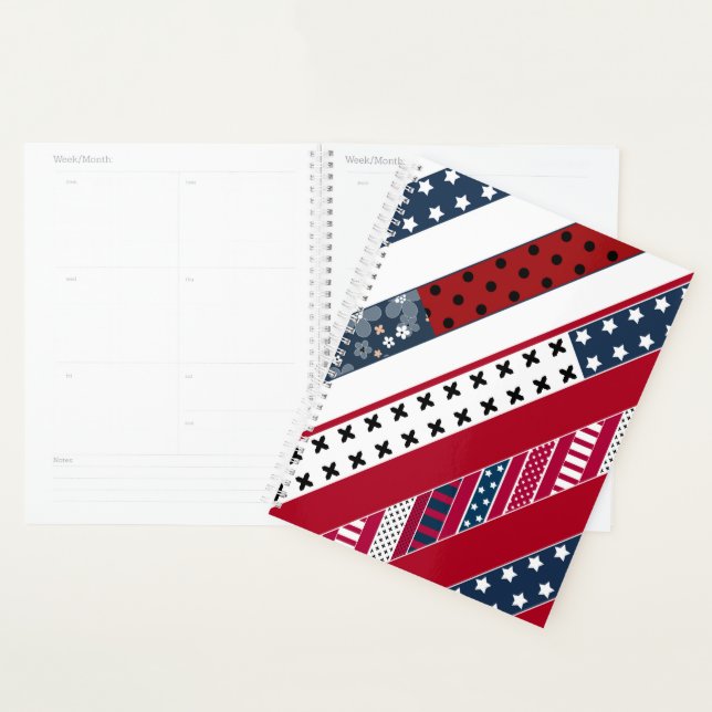 Agenda Patriótico, patchwork (Demostración)