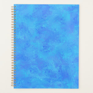 Agenda Patrón abstracto azul