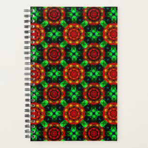 Agenda Patrón abstracto boho elegante moderno floral #504