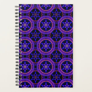Agenda Patrón abstracto boho elegante moderno floral #505