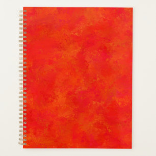 Agenda Patrón abstracto del Naranja rojo
