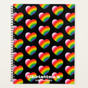 Agenda Patrón cardíaco gradiente arco iris