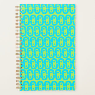 Agenda patrón colorido moderno