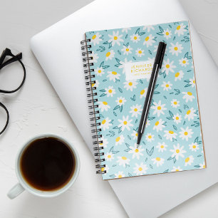 Agenda Patrón Daisies Dulce Personalizado