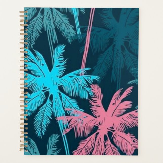 Agenda Patrón de árbol de palma (Anverso)