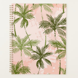 Agenda Patrón de árbol de palma