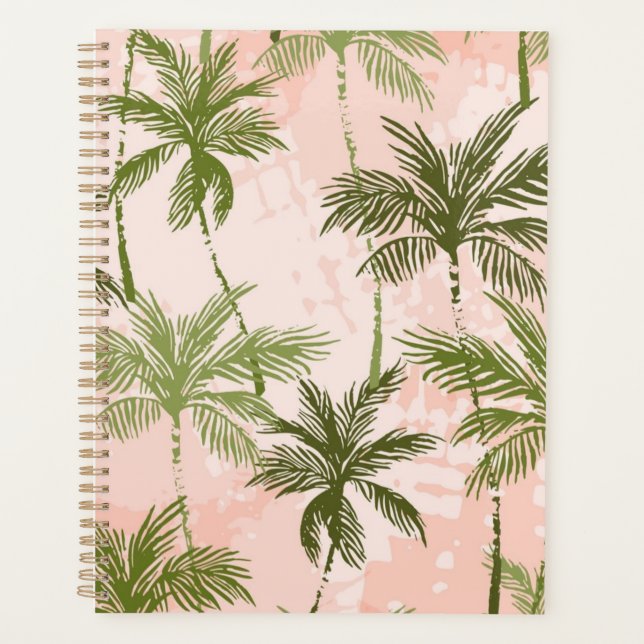 Agenda Patrón de árbol de palma (Anverso)