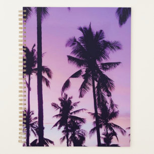 Agenda Patrón de árbol de palma